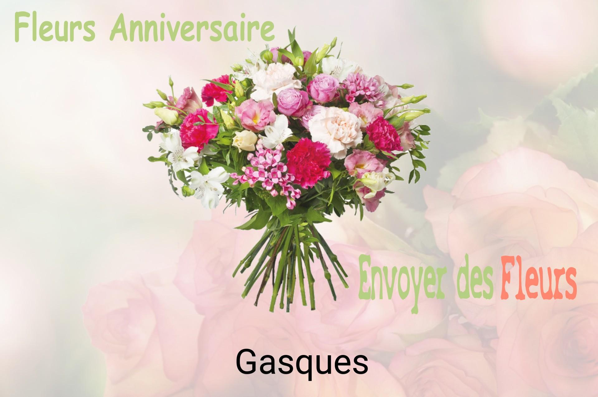 Bouquet de fleurs d’anniversaire livré à Gasques